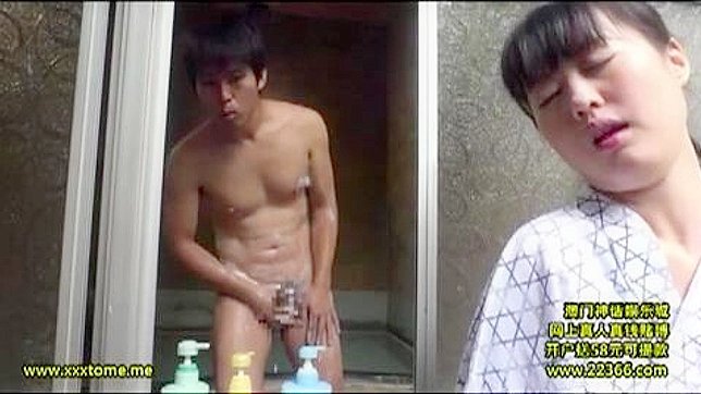 Spying on a Steamy Asian Neighbor's Hidden Lust