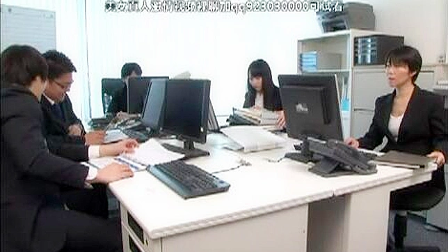 Passionate Office Encounter Reveals Naughty Colleagues' Fantasies