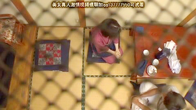 Seductive Waitress Takes Him Deep After Work in Empty Café