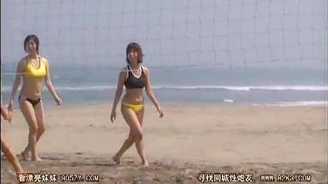 Tempted Girl 18+ Shows Her Body After Losing Beach Ballgame Sexually