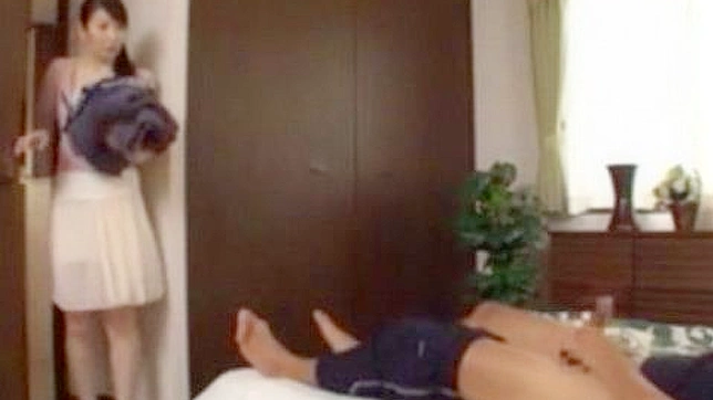 Curious Stepson Discovers Mom's Hidden Sexual Urges