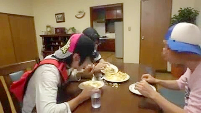 Steaming Stepmom Catches & Punishes Naughty Stepsons Hotly