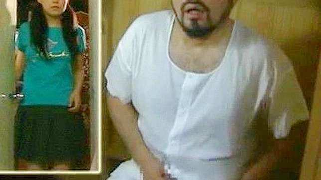 Curious JAV Teen 18+ Surprises Stepdad's Bathroom Self-Pleasure