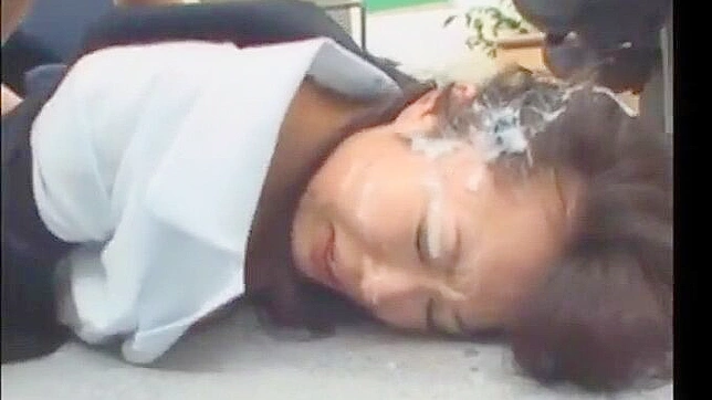 Hot Japanese Chick Gets Rough Office Sex from Colleagues