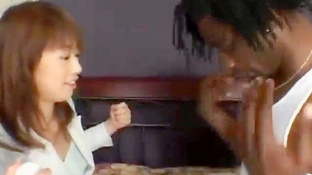 Naughty Asian Student Craves Thick Ebony Shaft Thrust