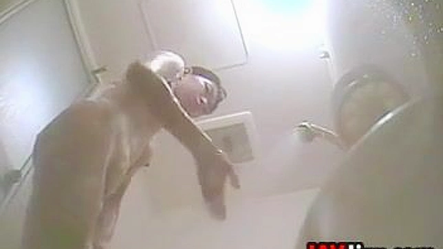 Naughty Japanese Babe Caught Showering & Exposed Live