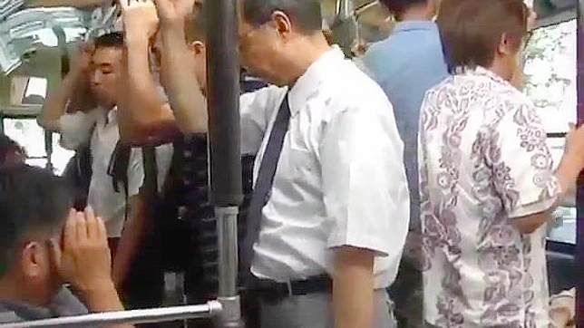 Naughty JAV Schoolgirl 18+ Seduces Stranger On Train Ride