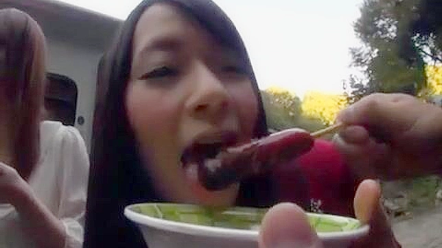 Buzzed College Girl 18+ 18+ s Get Naughty Around the Bonfire