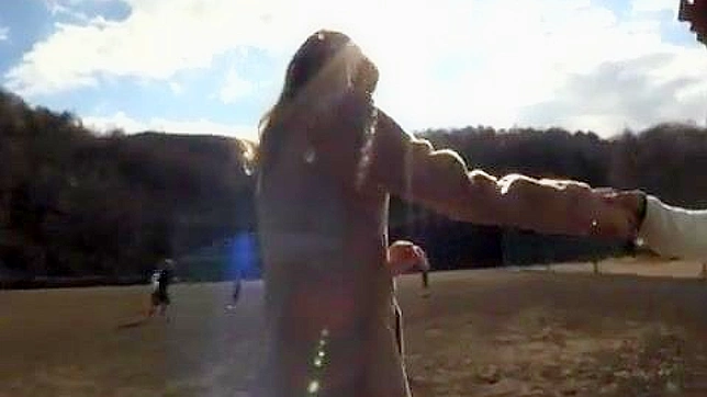 Passionate Victoria Yuki Fucked by Perverted BF Outdoors