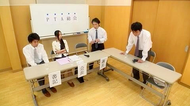 Seductive Office Seduction - Busty Oriental Secretary Needs Relief