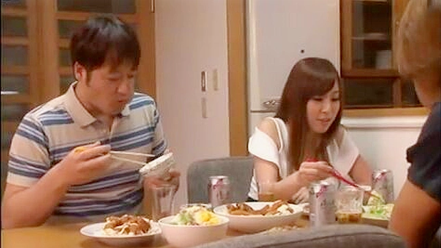 Housewife's Forbidden Pleasure With Close Friend at Home Alone