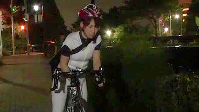 Mindless Chick Gets Fucked by Perverted Biker During Bike Trip