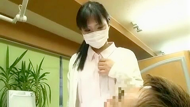 Sexy MILF Dentist Uses Tokyo Techniques While Being Watched