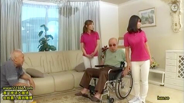 Naughty Nurses Handle Lustful Grandpas' Urges with Passionate Care