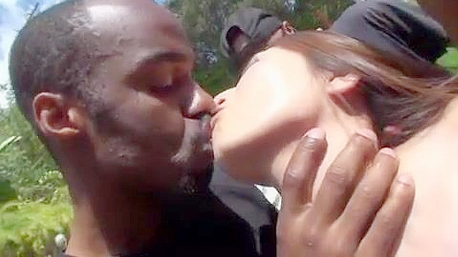 Yuna Shiina's Passionate Duo Date with Black Lovers