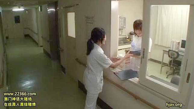 Naughty Patient Seduces Sexy Nurse During Shift Secretly