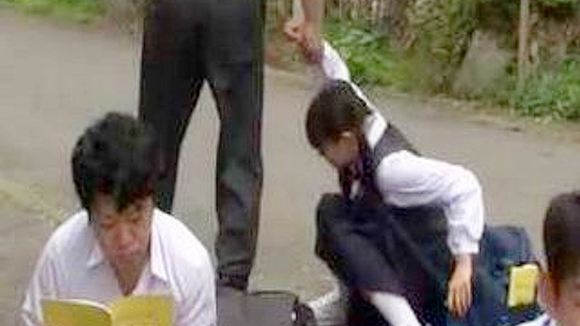 Naughty Schoolgirl 18+ Tempts Dirty Teacher Amidst Nature's Beauty