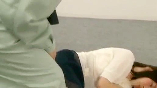 Unconscious Secretary Gets Fucked by Janitors After Blackout