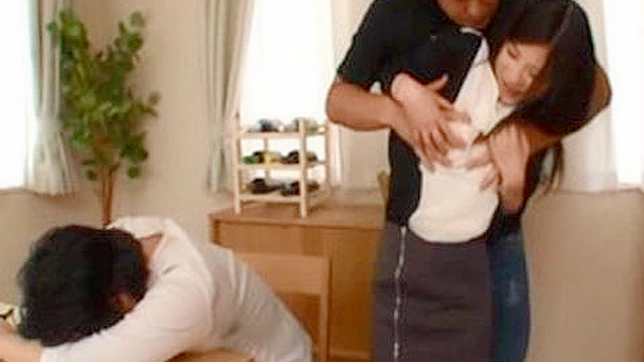 Wife Awakens to Rough Fuck While Husband Watches, Buzzed