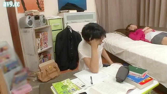 Sleepover Seduction - Handsome Guy Pleases Sleepy Classmate Thoroughly