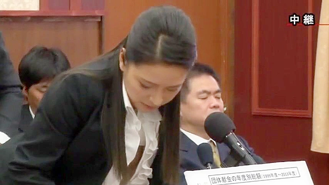 Sly Asian Councilwomen Get Fucked During Secret Meeting