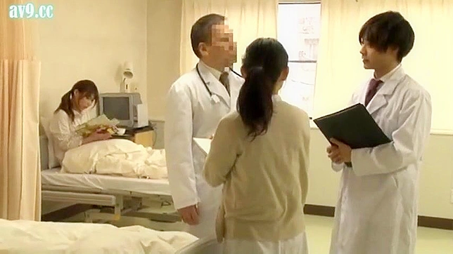 Seductive Patient Tempts Her Japanese Doc For Hot Office Sex