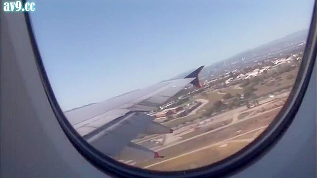 JAV Flight Adventure - Hot Stewardess Teases and Pleasures