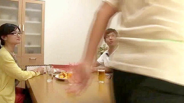 Passionate Japanese Beauty Engages in Raw Sex Before BF