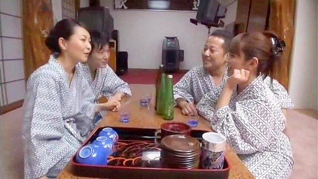 Japanese Swingers Engage in Hot Group Sex Party
