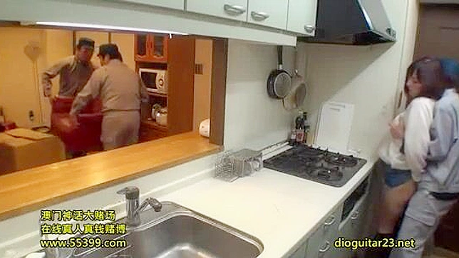 Cock-Starved JAV Wife Enjoys Revenge Via Scorching Office Fuck