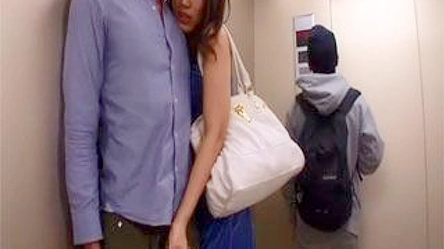 Horny Japanese Duo Ignites Steamy Elevator Encounter