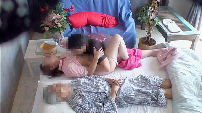 Secret Son's Lustful Fantasy Fulfilled by Hot Nurse Mom