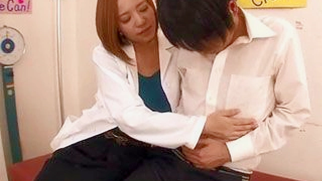 Shy Boy's First Time Touched by Hot Doctor’s Hands