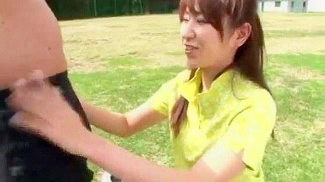 Golf Course Seduction - Coach’s Forbidden Encounter With Young Asian