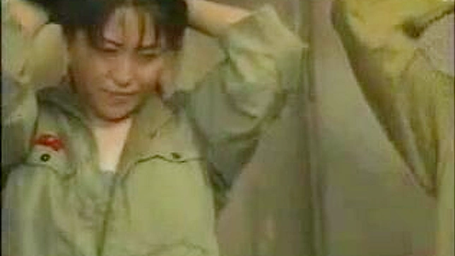 War Captive Takes Control With Steamy JAV Gangbang Action