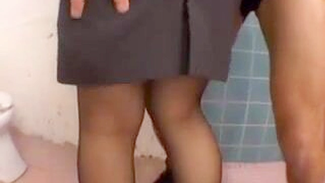 Akemi Tojo's Steamy Anal Encounter in Public Restroom