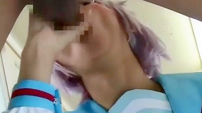 Schoolgirl 18+ in Uniform Takes Stranger's Big Cock Deeply