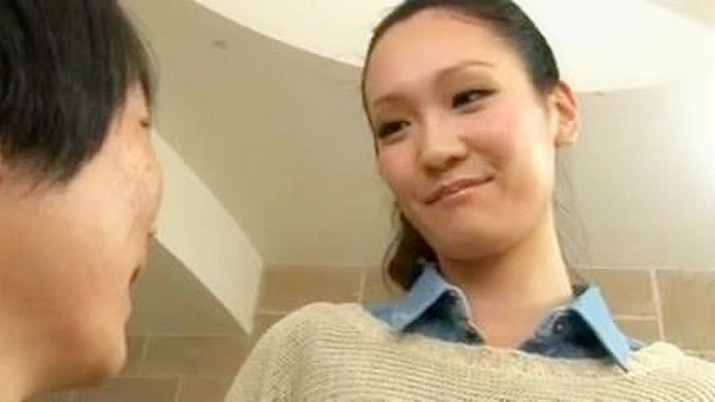 Long-Legged Beauty Takes Tiny 18+ Dude on Sexy Ride Tonight