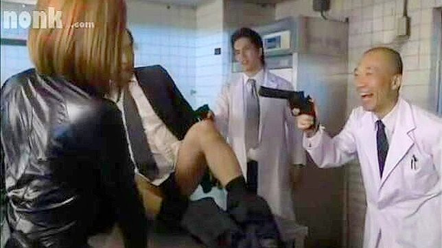 Undercover Agent Ruri Saijo Gets Rough Bandit Gangbang Pleasure