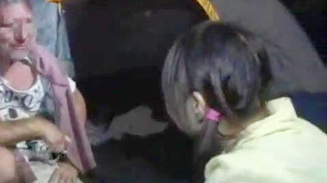 Teen 18+ Explores Rough Passion During Forbidden Homeless Hookup