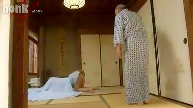 Yuuki Maeda's Forbidden Pleasure with Father-in-Law taboo