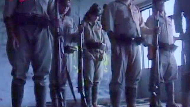Hot Military Officer Takes Revenge on Asian Troops in Steamy Gangbang