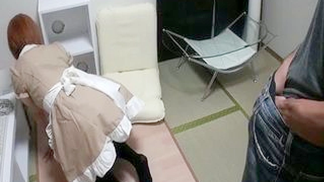 Shy Maid's Hidden Lust Blossoms into Fiery Oriental Passion