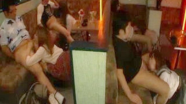Hot Oriental Group Gives Blowjobs in Broad Daylight