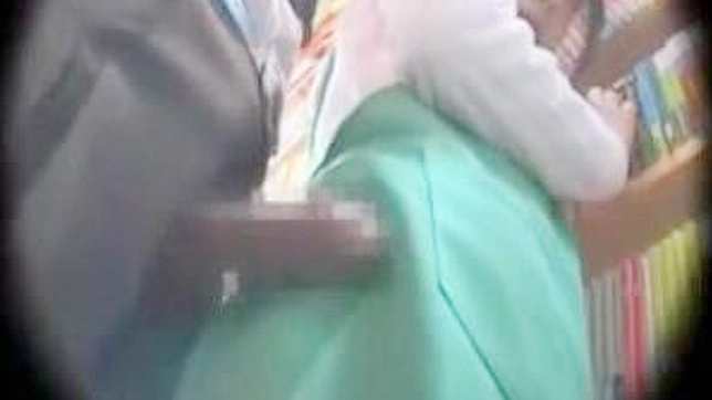 Seductive Librarian Takes It Hard In The Bookshelf Room