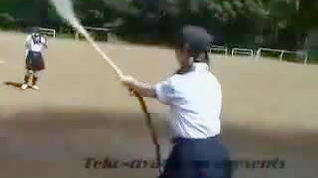 Asian Teens 18+  Play Dirty at Sexy Baseball Frolic Frenzy