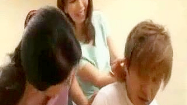 Sexy MILF Pair Shows Innocent Teen 18+ Hot Pleasure Tricks