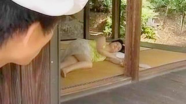 Surprised MILF Craves Neighbor's Cock During Quiet Nap Time