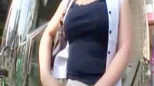Steamy Japanese MILF Rides Cock Hard After Blowjob In Cab