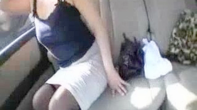 Steamy Japanese MILF Rides Cock Hard After Blowjob In Cab